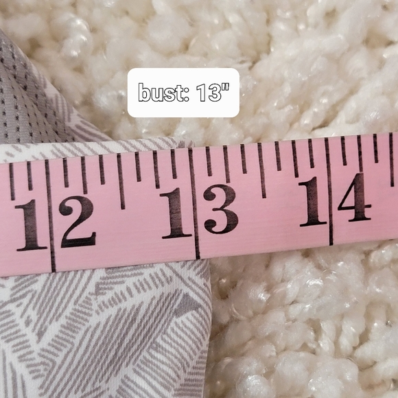 *Athleta Gray,White Sports Bra sz. S - Picture 7 of 7